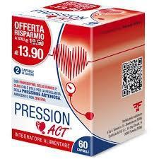Pression Act - Na podporu zdravého krvného tlaku, 60 kapsúl