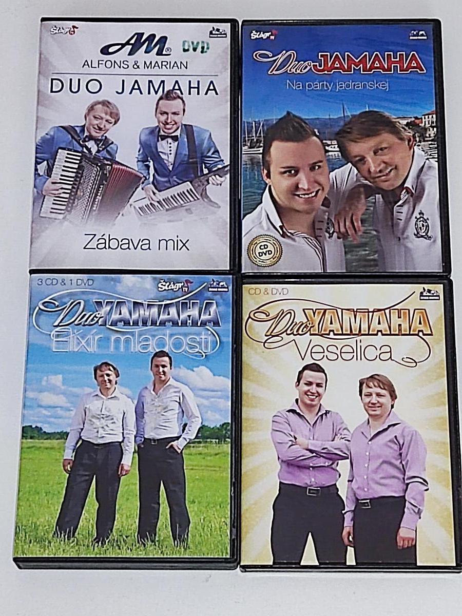 4 X CD-DVD ŠLÁGR - DUO YAMAHA / NEŠKRÁBLÉ - Film