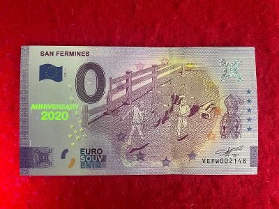AUKCIE ● Euro Souvenir ● SAN FERMINES [2021] ANNIVERSARY