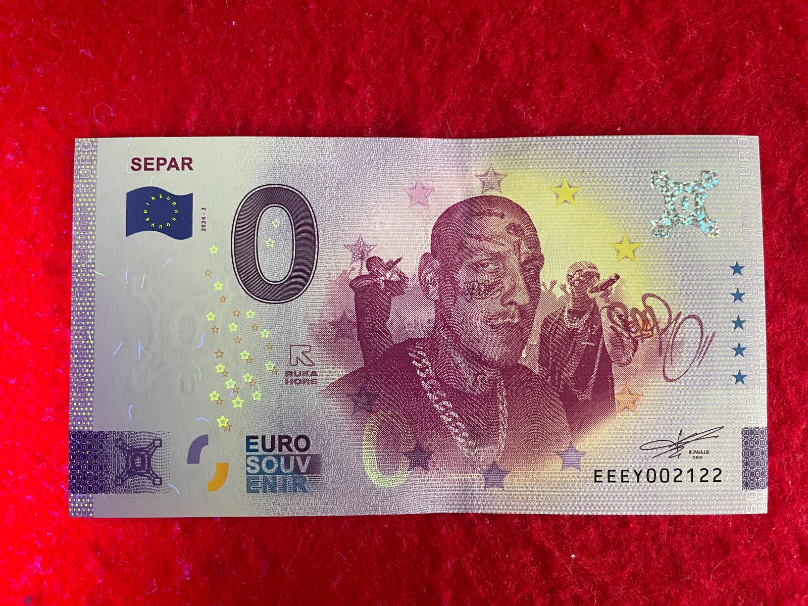 AUKCIE - Euro Souvenir ● SEPAR [2024] - Zberateľstvo