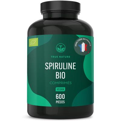 Výživový doplnok True Nature Bio spirulina presslinge.600 tabliet