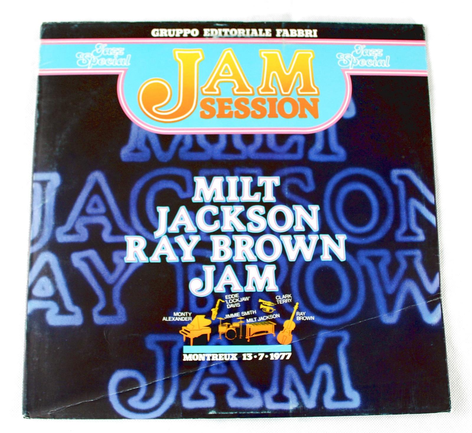 LP - Milt Jackson / Ray Brown ‎– Milt Jackson Ray Brown‎ Jam (d33) - Hudba
