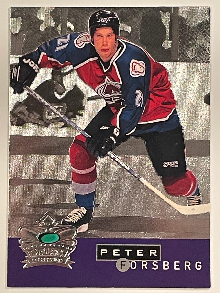 1995 Parkhurst Inter.6 Peter Forsberg Crown Collection Silver Series 2 - Hokejové karty