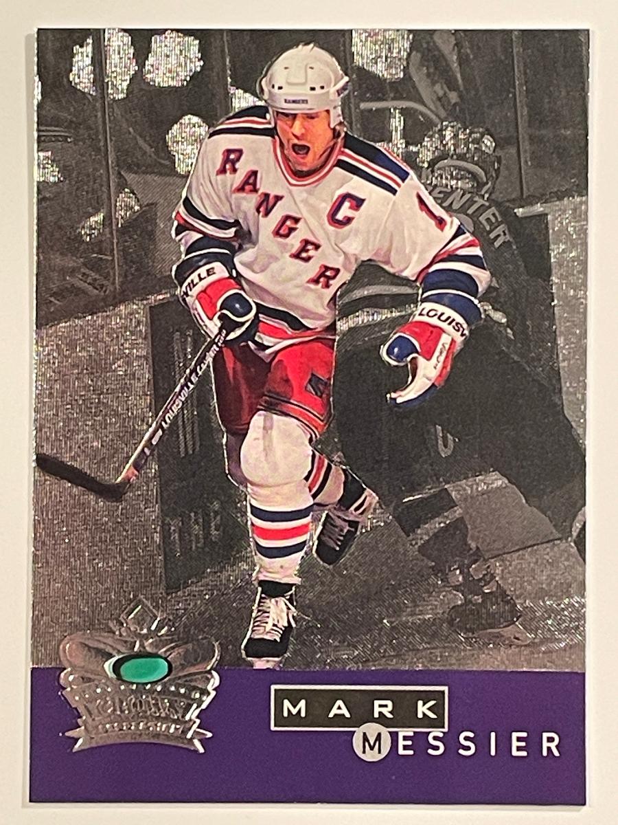 1995-96 Parkhurst Crown Collection Silver Series 2 7 Mark Messier - Hokejové karty