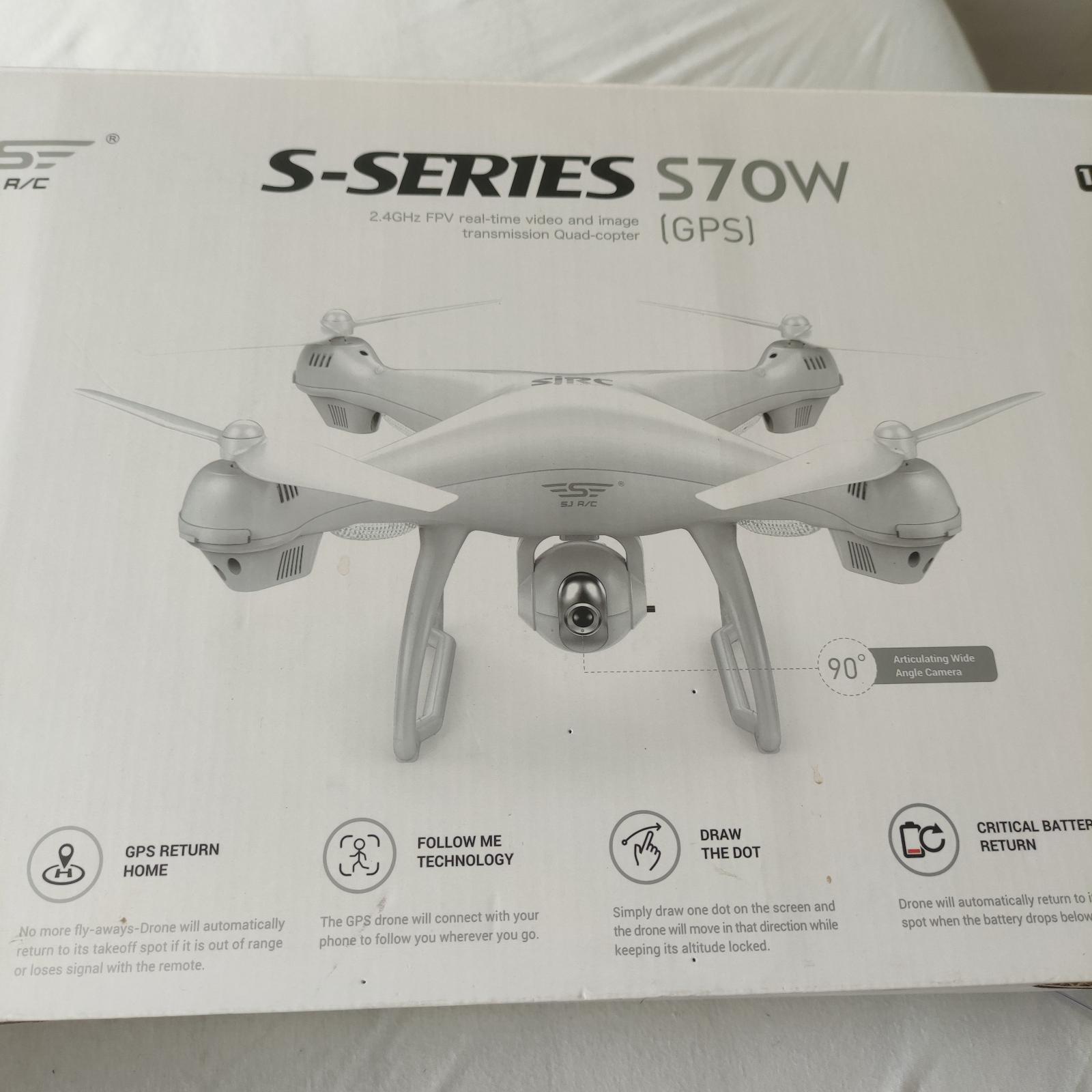 Dron S-SERIES S70W s HD kamerou - Elektro