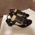 Dámske designové kožené sandálky na podpätku. Veľ.38. Sartore Paris - Dámske topánky