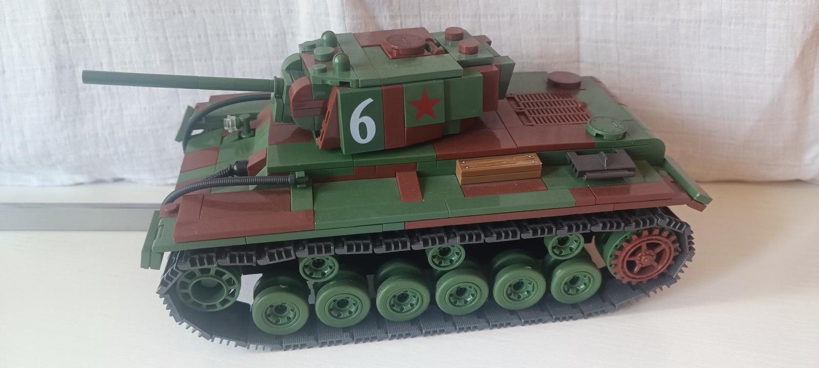 Stavebnica - ZSSR tank KV-1 - Modely vojenských vozidiel