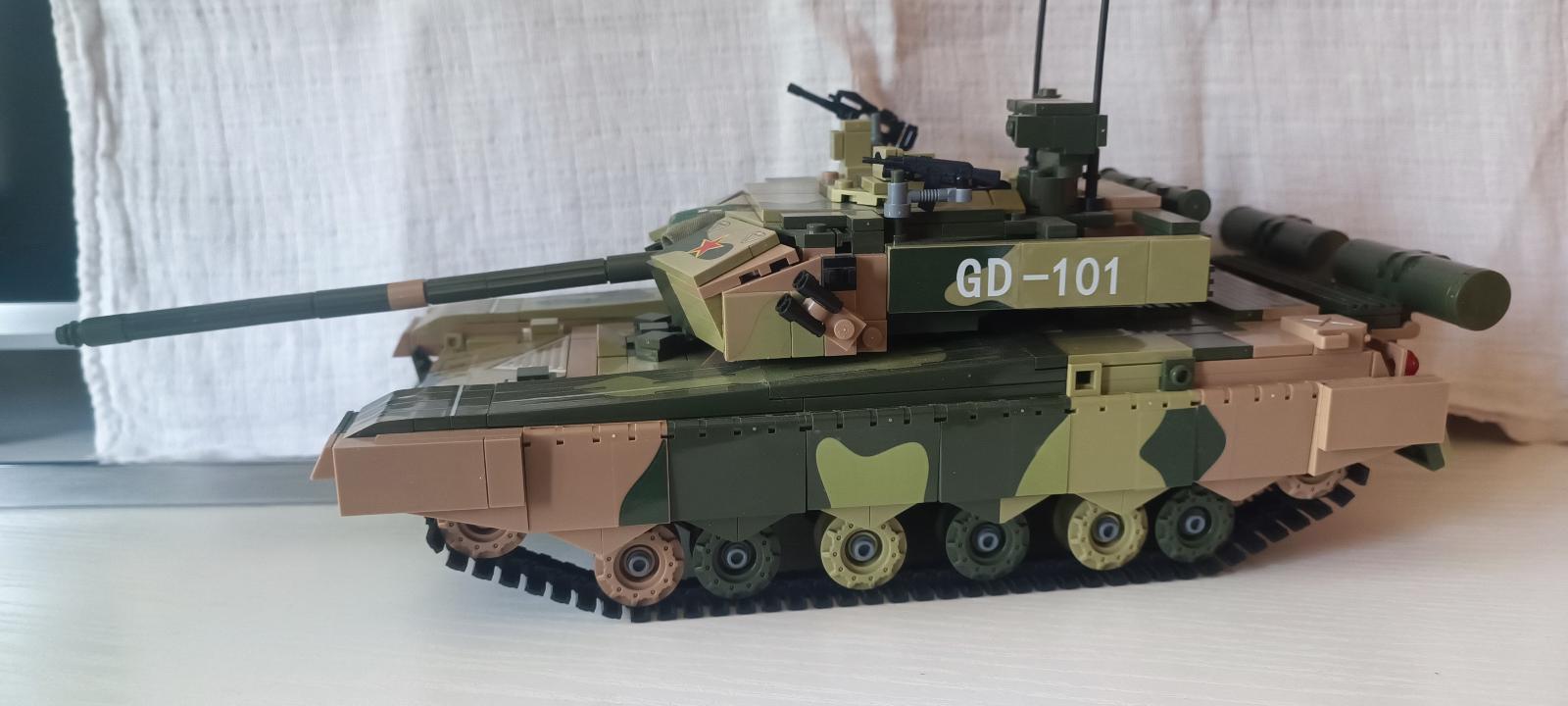 Stavebnica - Čínsky tank Type 99A - Modely vojenských vozidiel