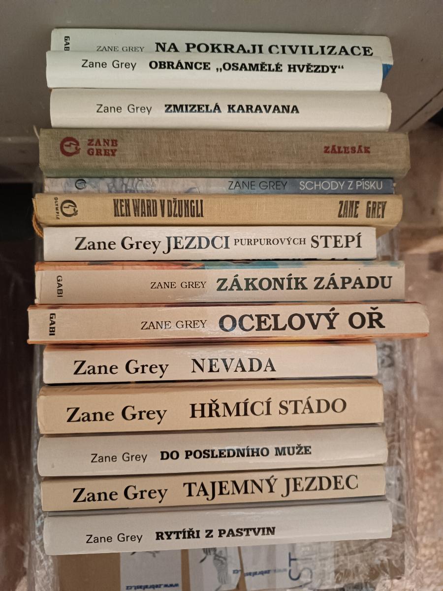 Knihy - Zane Grey - Knihy a časopisy