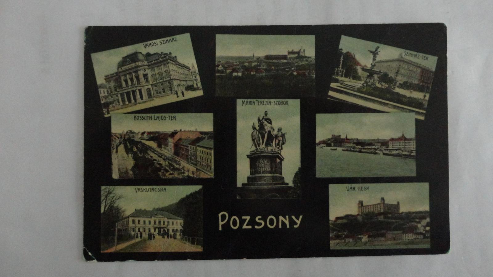 BRATISLAVA POZSANY - Pohľadnice miestopis