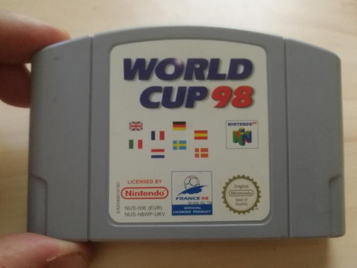HRA NA NINTENDO N64 - WORLD CUP 98 - Počítače a hry