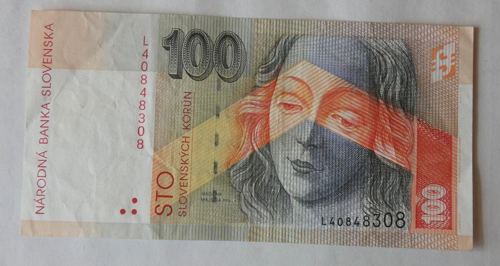 100 Ks - 1999 L pekná - Bankovky
