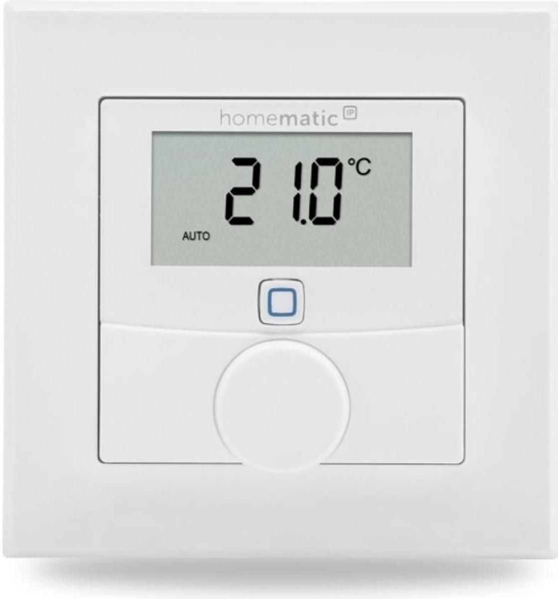 Nástenný termostat so senzorom vlhkosti Homematic IP HmIP-WTH-1 - Elektro