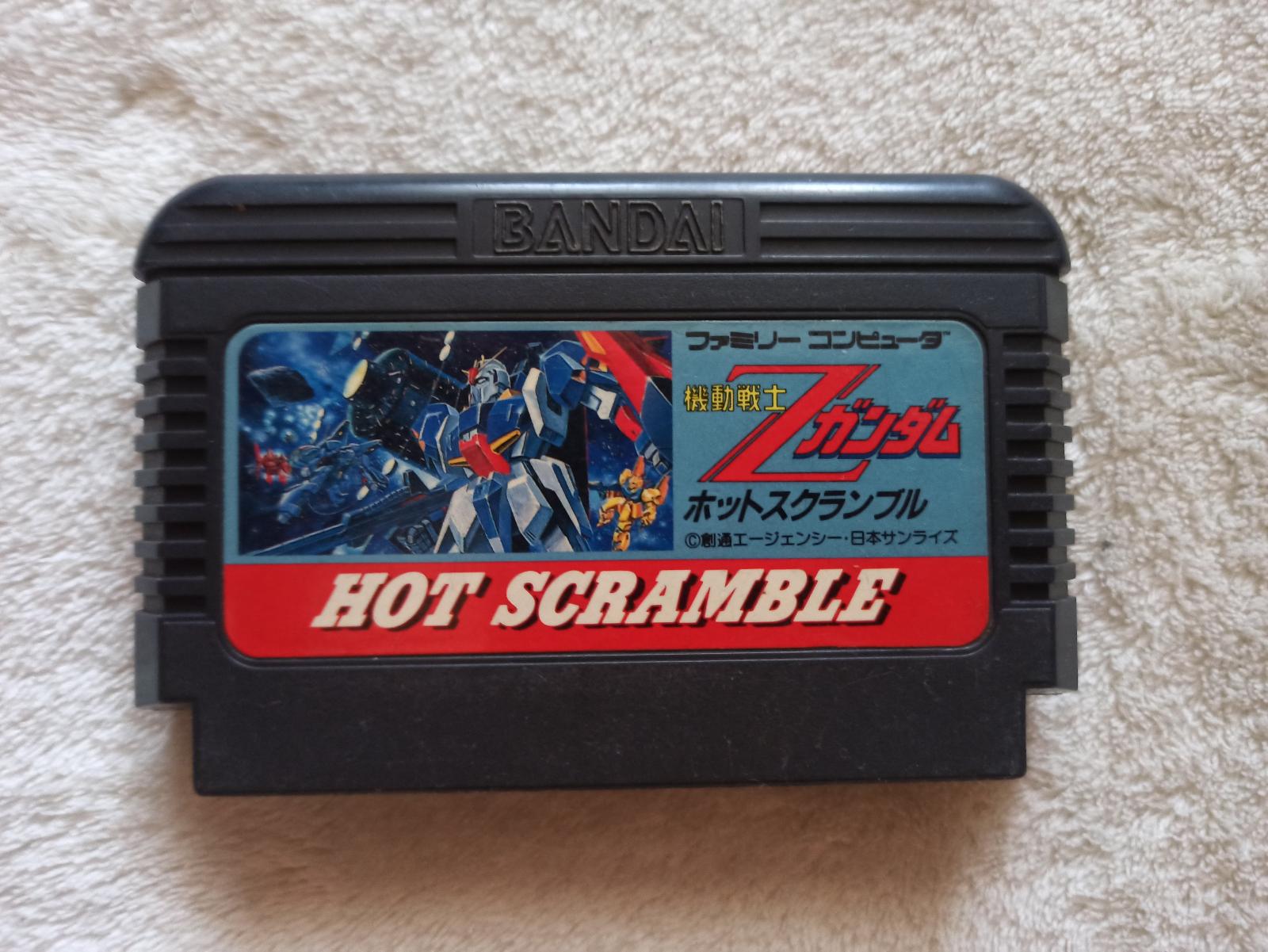 NES Famicom Mobile Suit Z Gundam Hot Scramble - Počítače a hry
