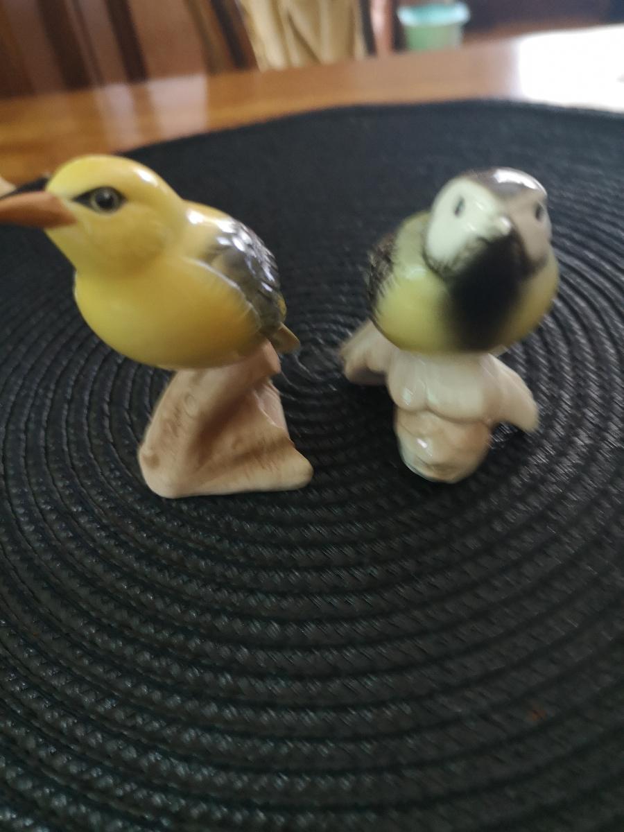 porcelánové sošky vtáčikov Hummel Goebel - Starožitnosti a umenie