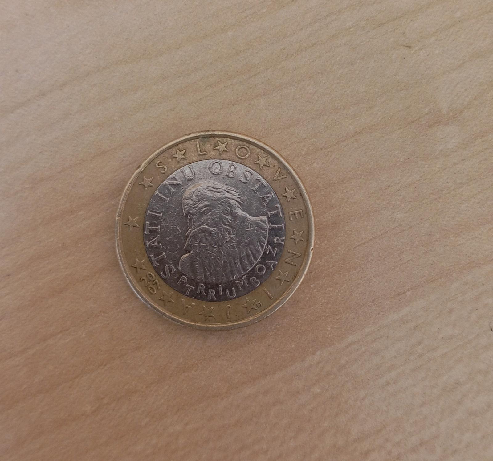 1€ minca SLOVENIA 2007 - Zberateľstvo