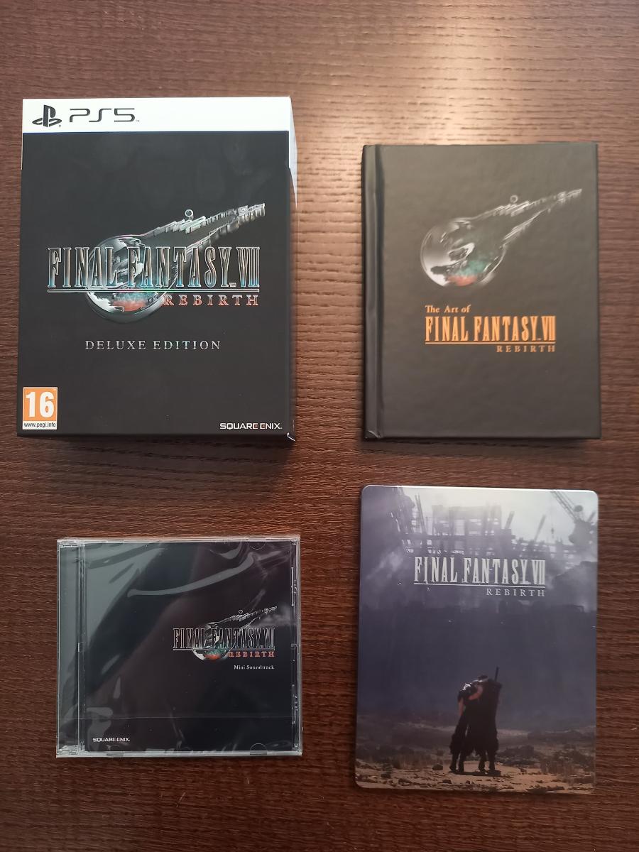 Final Fantasy VII Rebirth - deluxe edition bez hry - Počítače a hry