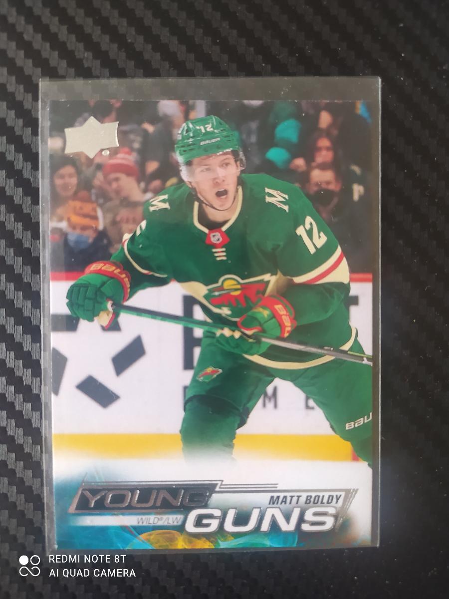 Matt Boldy Young guns UD series 1 22-23 - Hokejové karty