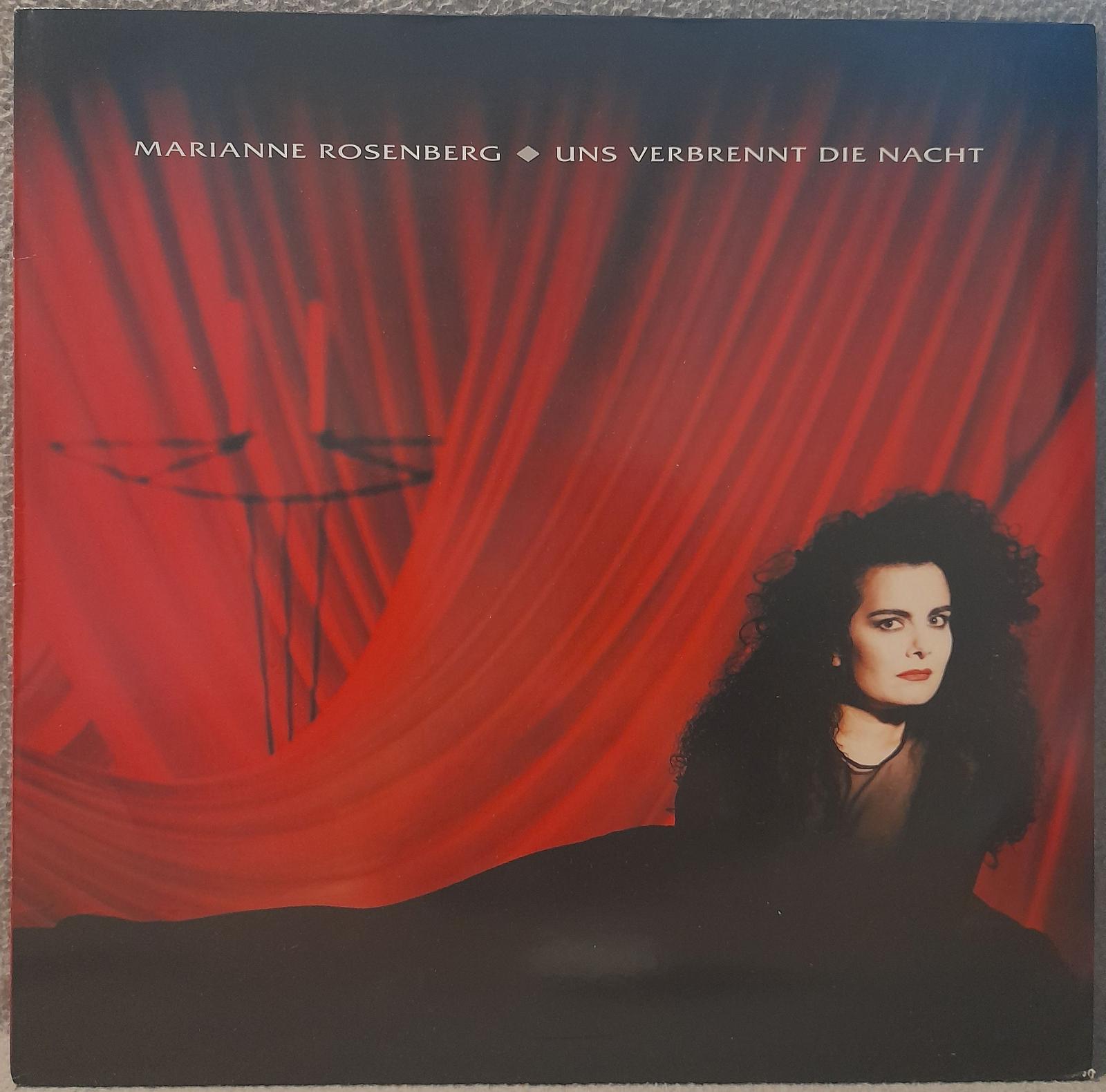 LP Marianne Rosenberg - Uns Verbrennt Die Nacht, 1989 EX - Hudba