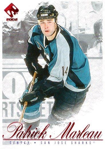 PATRICK MARLEAU PACIFIC ,,PRIVATE STOCK " 2002 - Hokejové karty