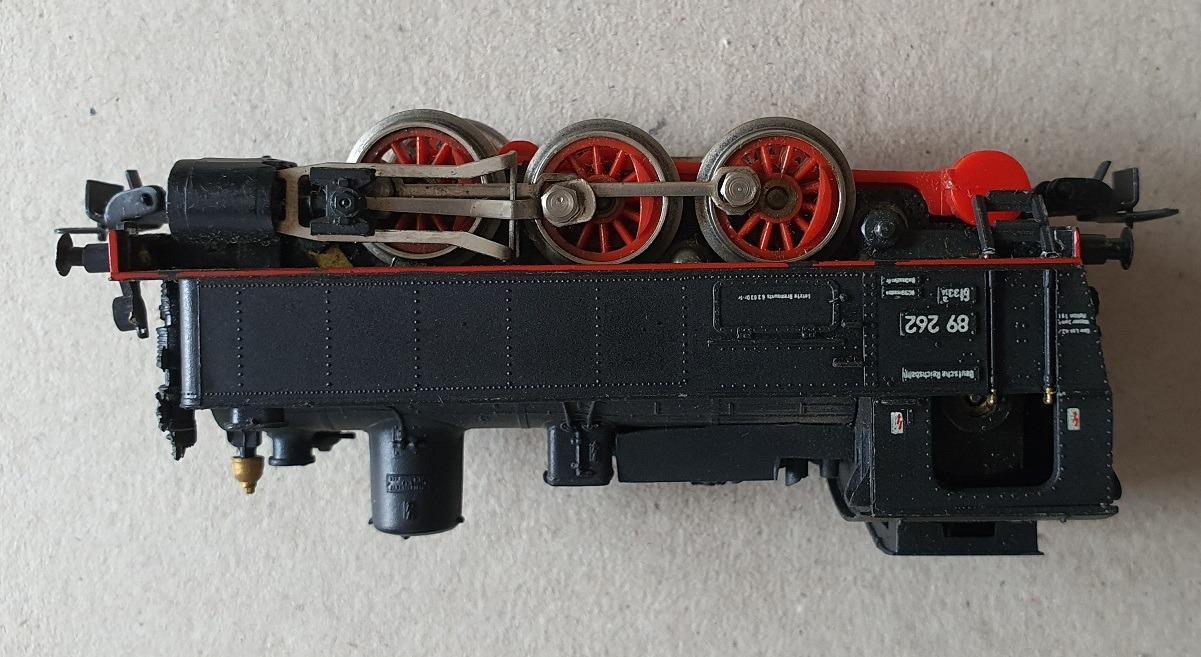 DR parná lokomotíva BR89 PIKO vláčiky H0 na diely - Modelové železnice