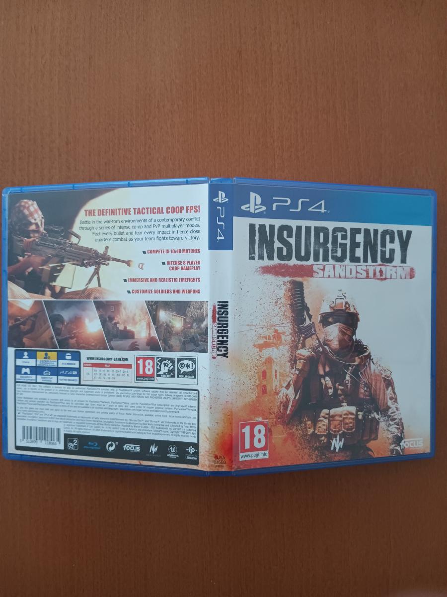 Insurgency Sandstorm PS5 PS4 CZ titulky - Počítače a hry