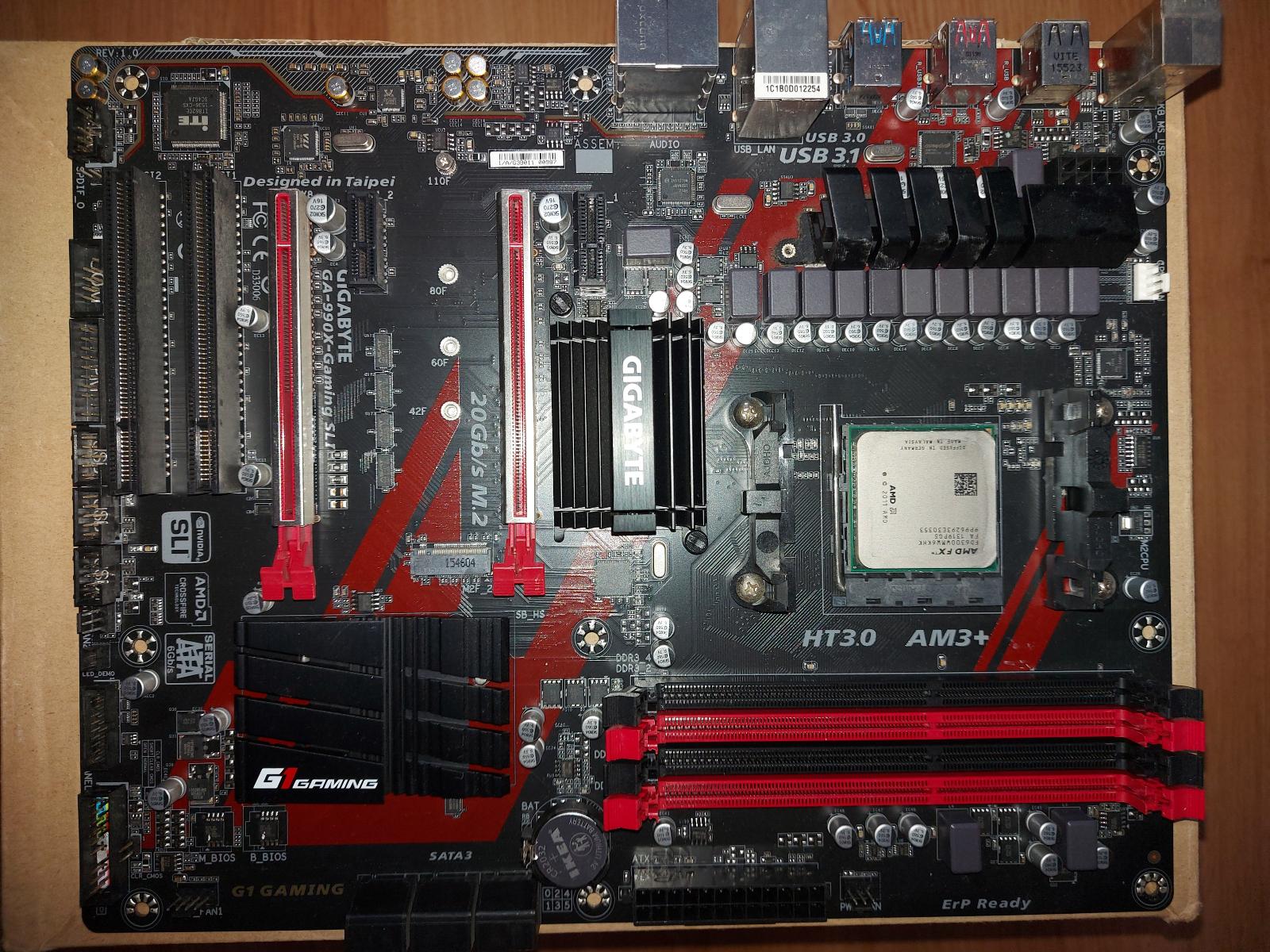GA-990X-Gaming SLI , AMD 990X, socket AM3+ - Počítače a hry