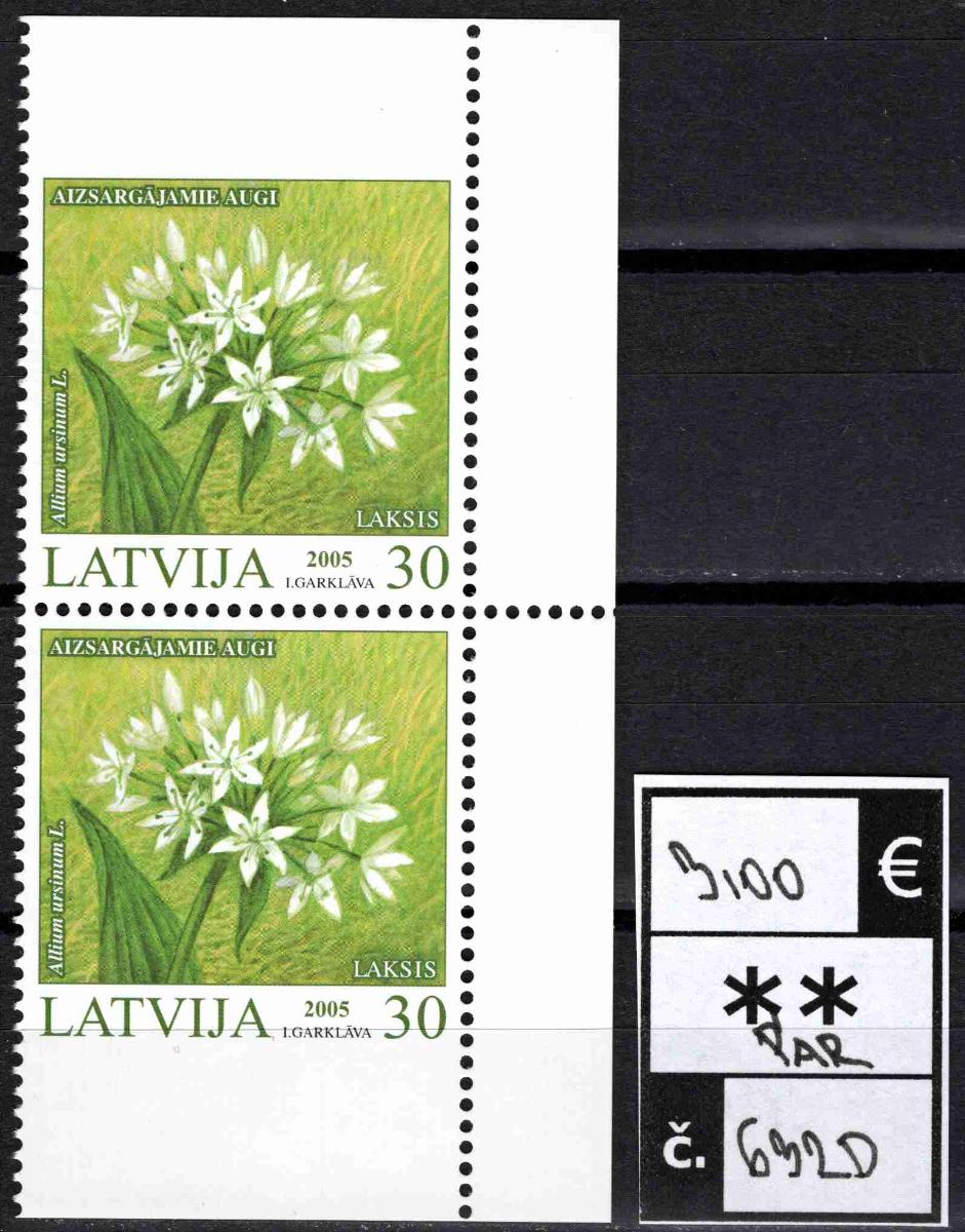 Lotyšsko 2005 ** (1/128) - Známky