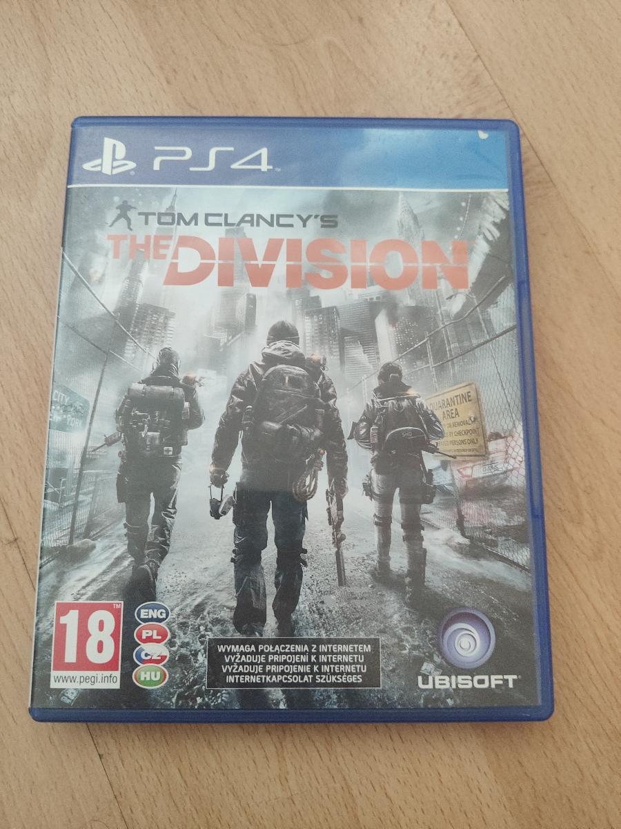 Hra PS4 Tom Clancy's the Division - Počítače a hry