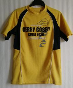 Chlapčenské žlto čierne tričko Gerry Cosby, 134-140 cm
