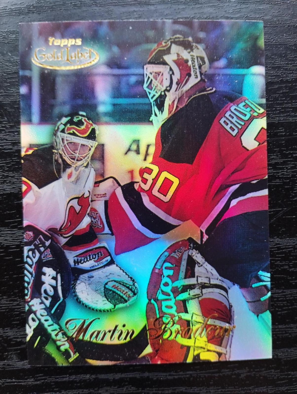 Martin Brodeur 1998-99 Topps Gold Label Class 1 Devils - Hokejové karty