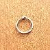 Prsteň strieborný jednoduchý 925/1000 veľkosť 54 - Šperky