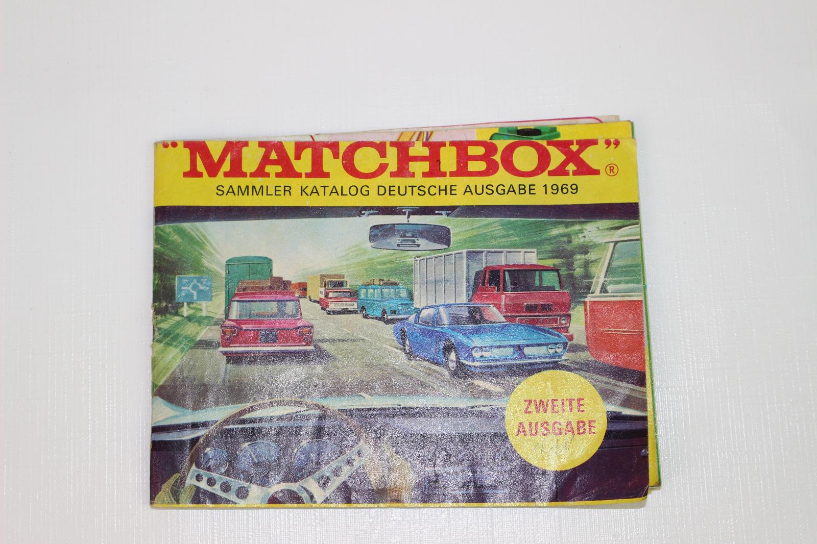 STARÝ KATALÓG MATCHBOX 1969 - zaujímavý - dobový - Modelárstvo