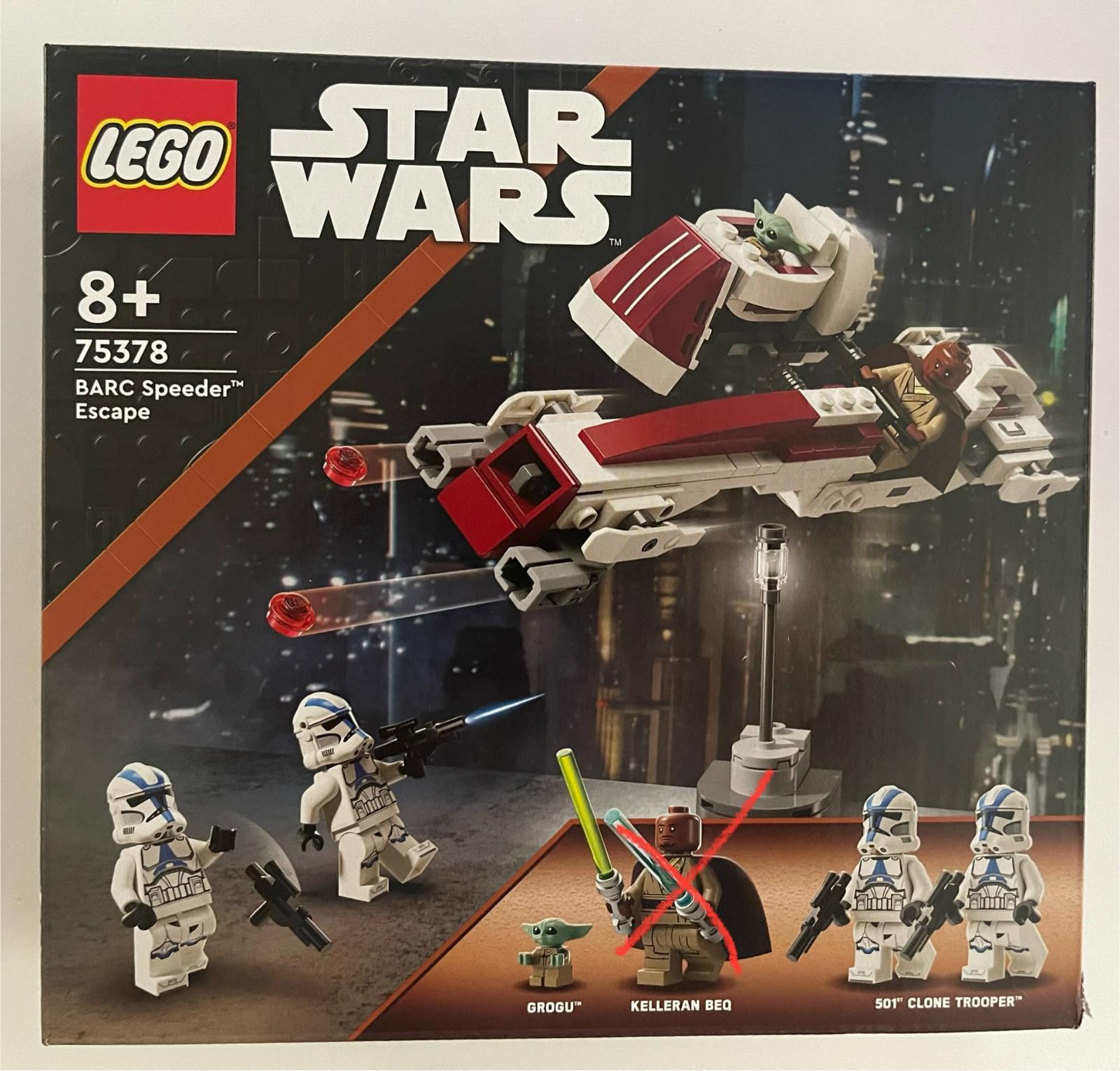 Lego Star Wars 75378, novinka 2024, iba bez figúrky Kelleran Beq - Hračky
