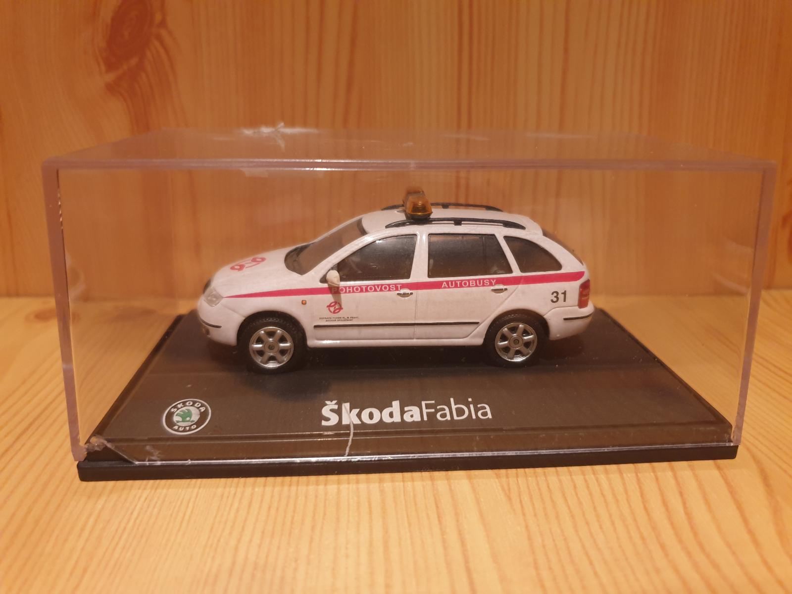 Škoda Fabia, Pohotovosť autobusy, 1:43 Abrex - Modely automobilov