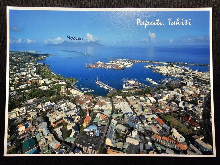Tahiti, Papeete, Francúzska Polynézia - Pohľadnice