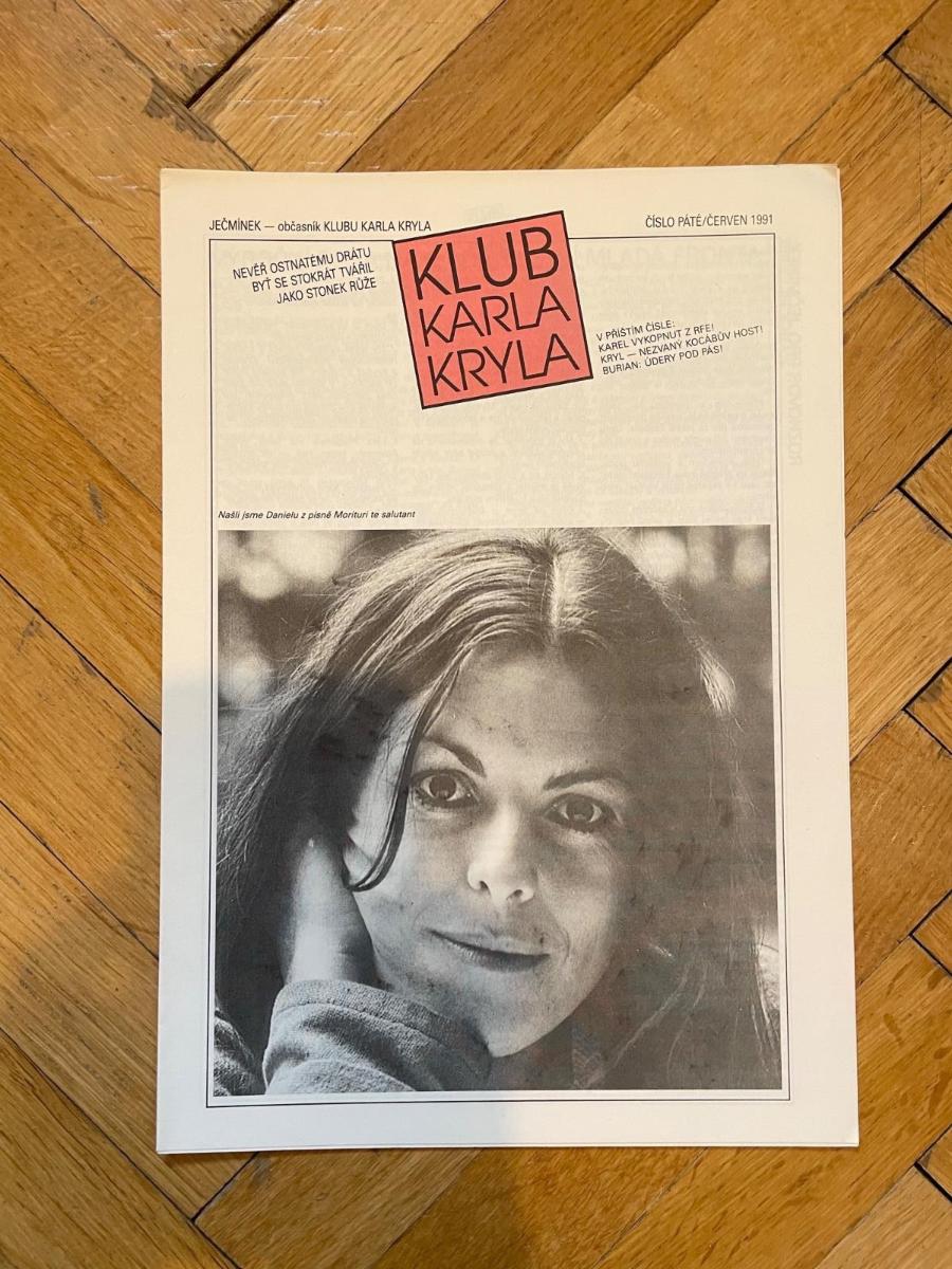 Karel Kryl - piaty občasník KLUB KK - 1991 - undefined