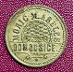 Chmeľová chmeľničná známka mince MM ABELES Domoušice (vzácna) - Zberateľstvo