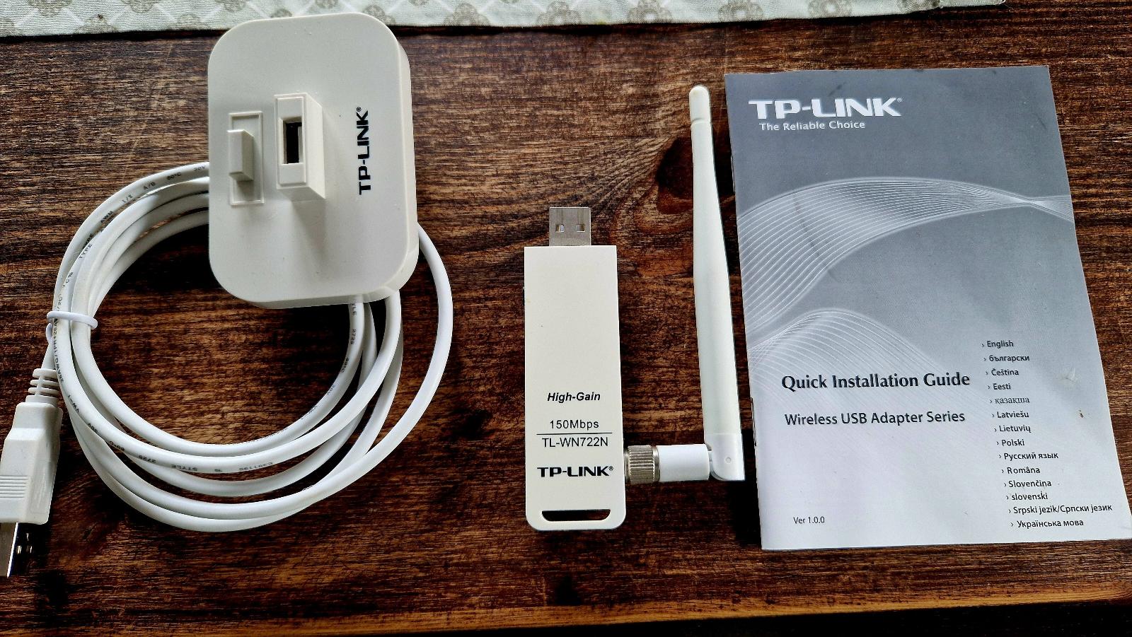 Adaptér TP-LINK TL-WN722NC - Komponenty pre PC
