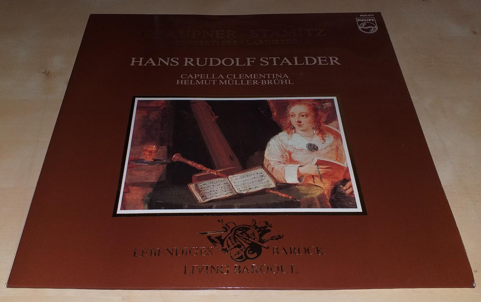 LP Graupner, Stamitz - Hans Rudolf Stalder - Concerti Per Clarinetto - Hudba