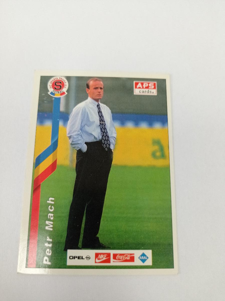 Petr Mach - AC Sparta Praha - APS cards 95 - Športové zbierky