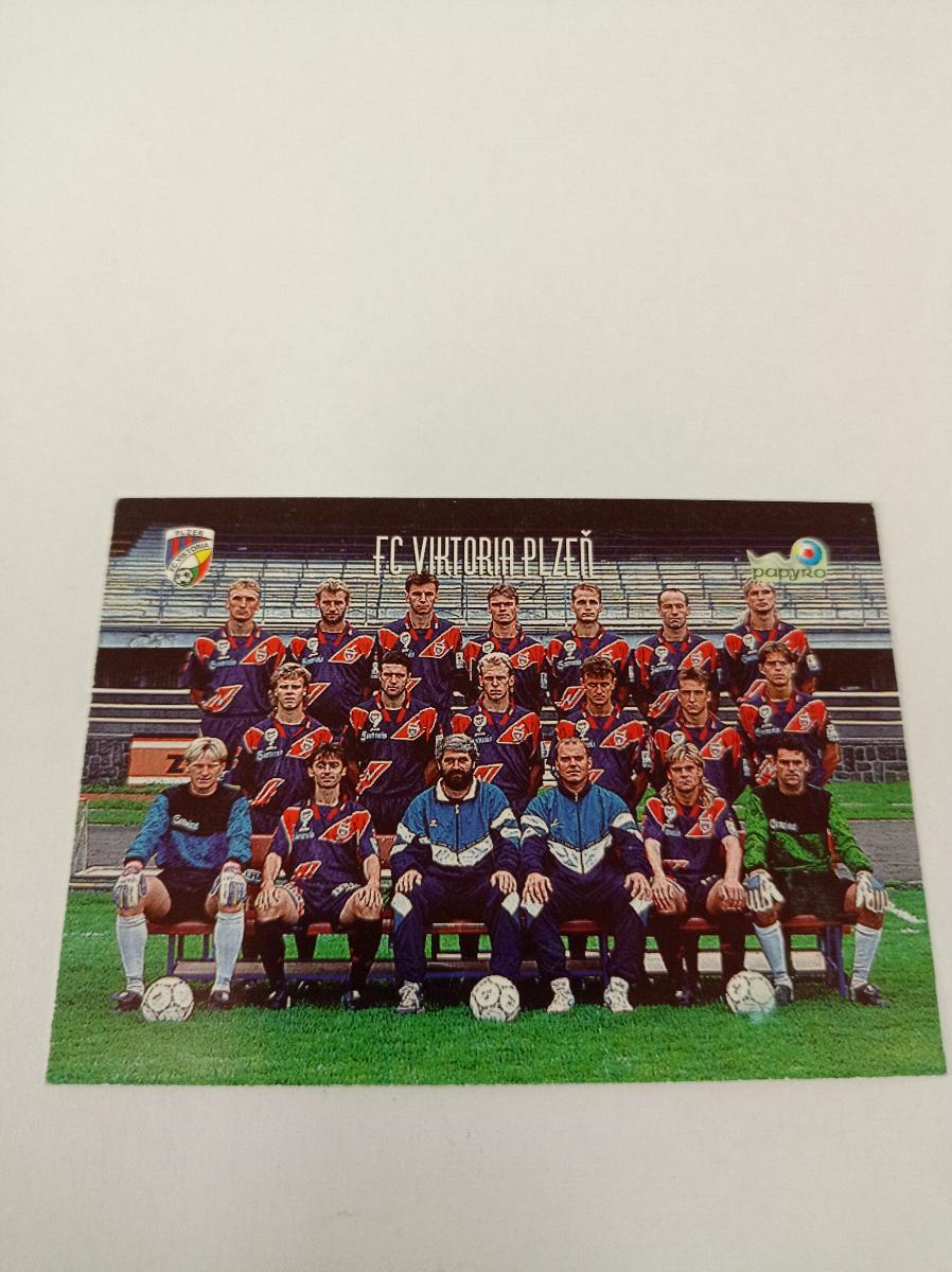 FC Viktoria Plzeň - Papyro 96-97 - Športové zbierky