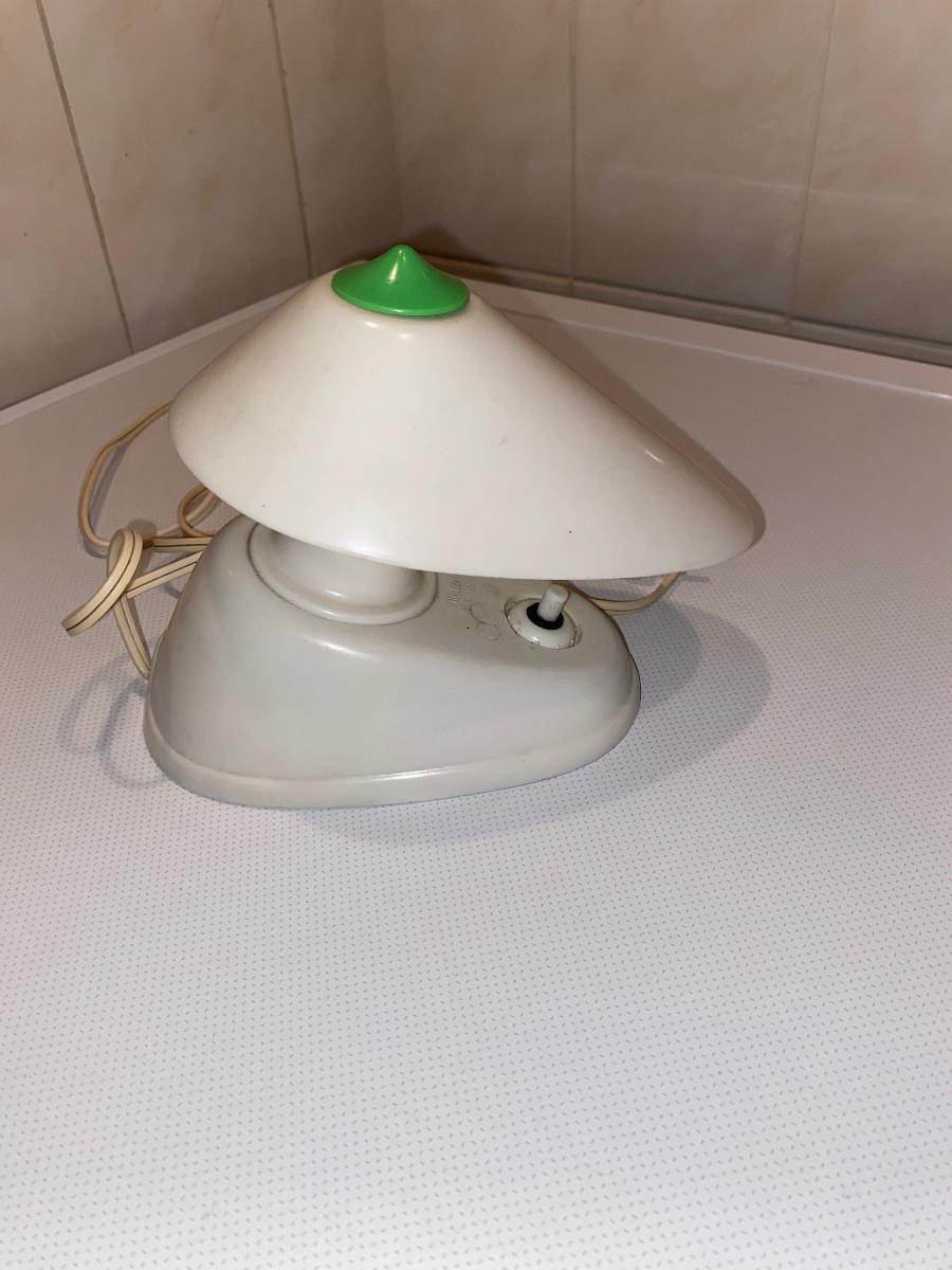 Retro nočná stolná lampa lampička hríbik - Starožitnosti