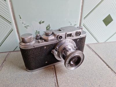 Vzácny sovietsky fotoaparát FED-Zorki 1948 Fedka s časom 1/1000 Leica