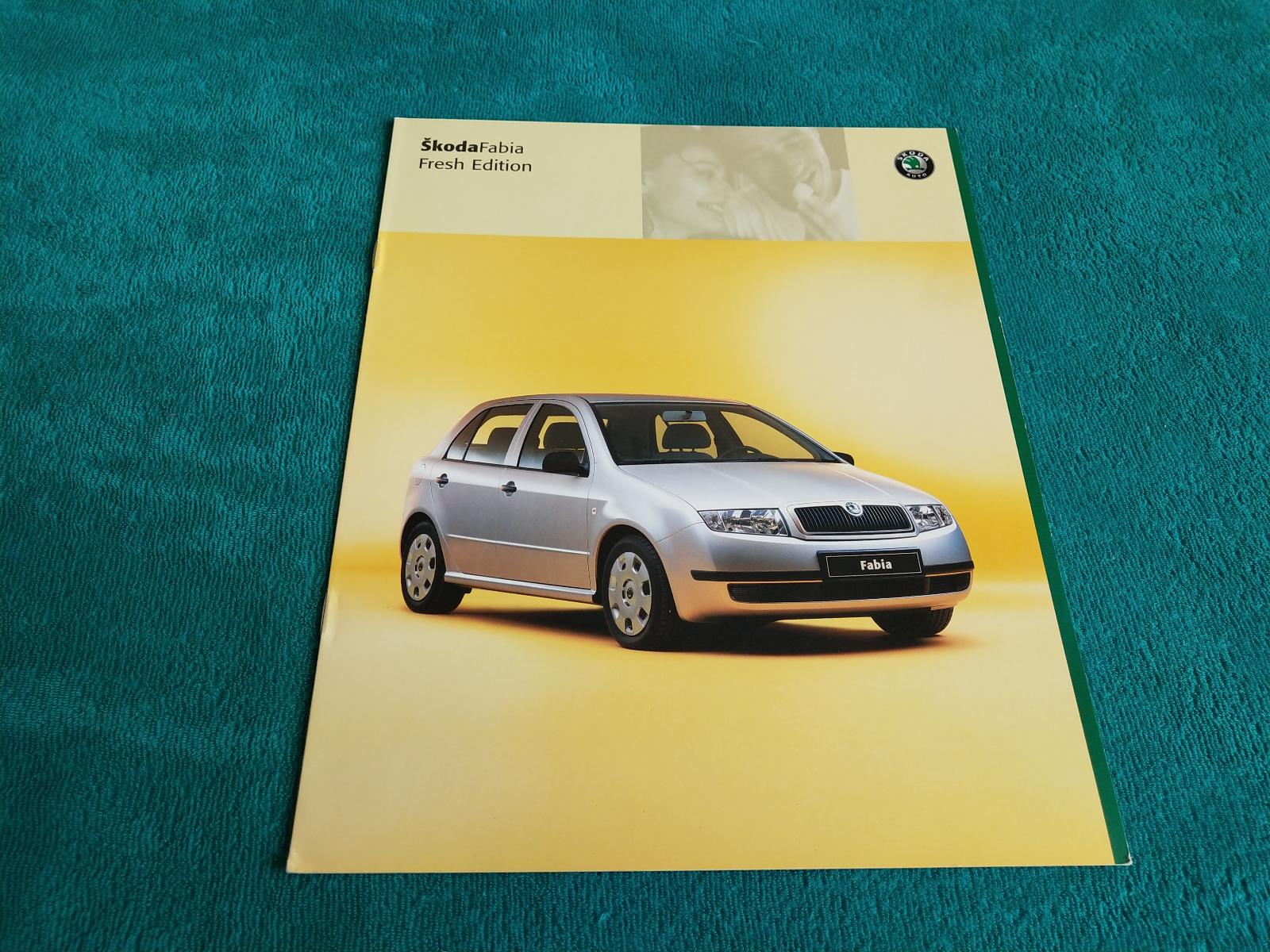 Prospekt Škoda Fabia Fresh Edition (7/2002), 8 str. - Motoristická literatúra