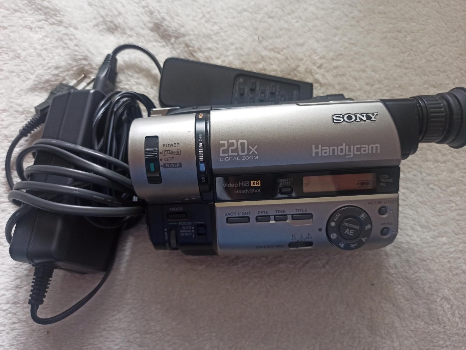 Videokamera Sony CCD-TR840 - TV, audio, video