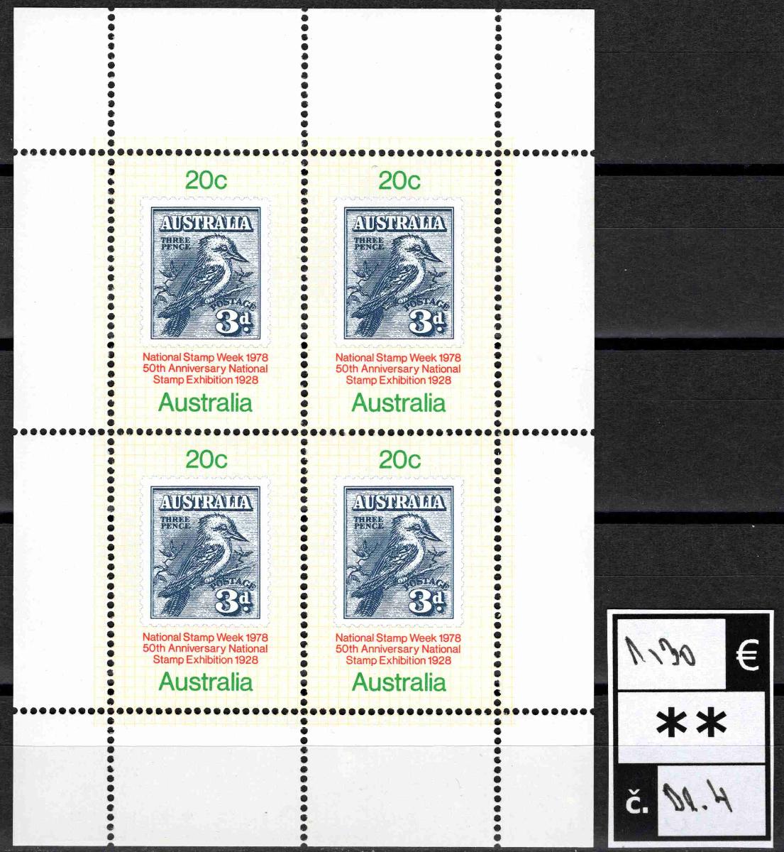 Austrália 1978 ** (1/269) - Filatelia