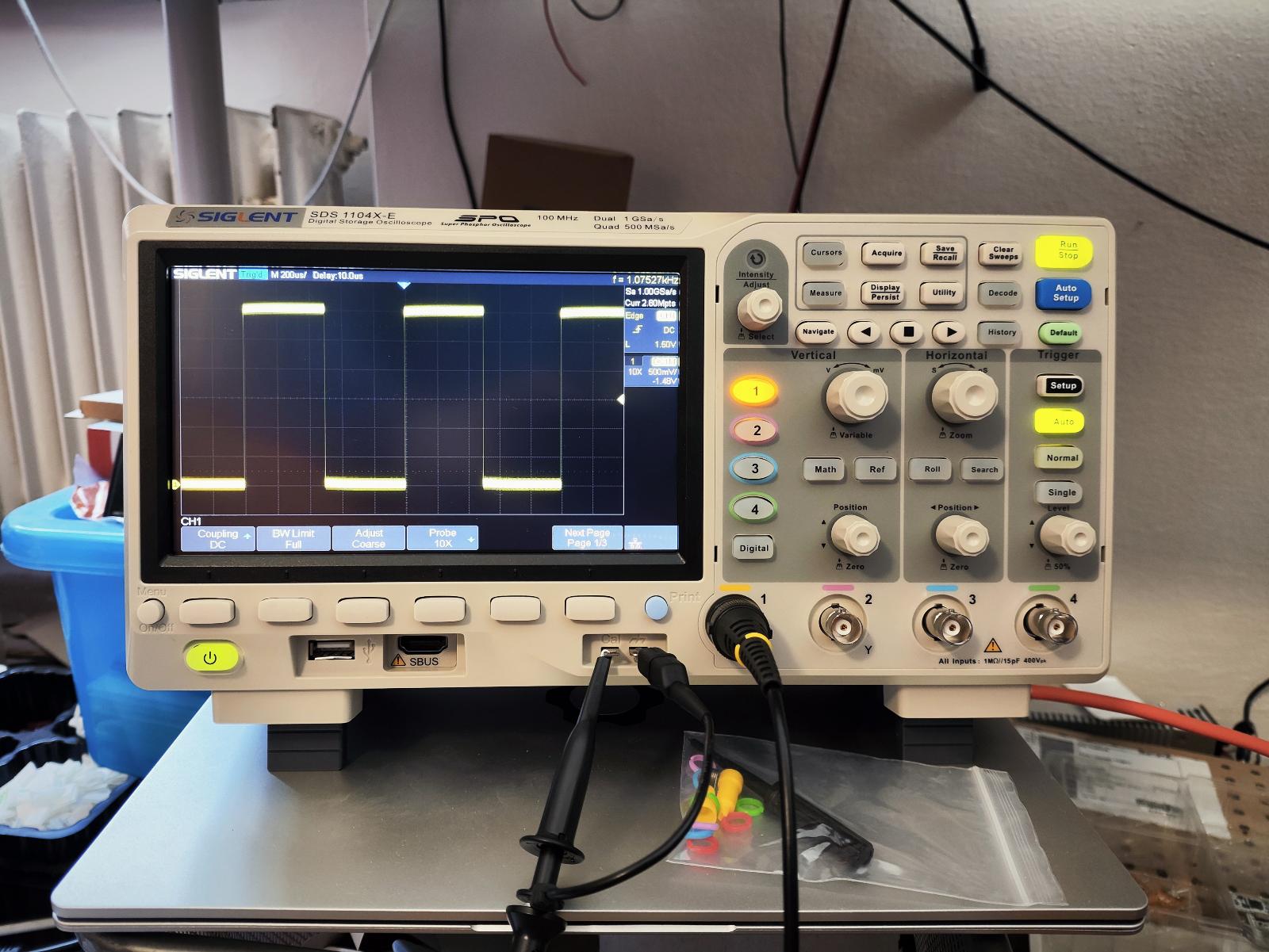 Osciloskop Siglent SDS1104X-E (len ROZBALENÉ) - Elektro