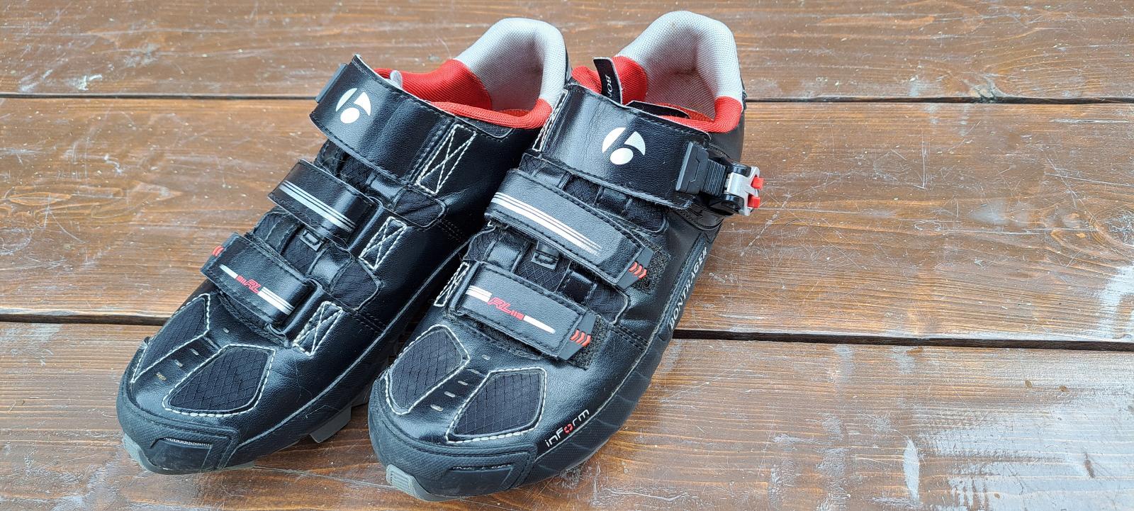 Pánska cyklistická obuv Bontrager Inform + pedále shimano - Šport a turistika
