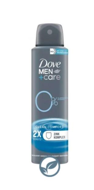 Dove Men - Dezodorant v spreji, Zink komplex, 150ml - Kozmetika a parfémy